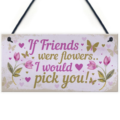 Red Ocean Special Best Friend Gift For Birthday Christmas Friendship Women Plaque Thank You Present from B&Q