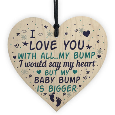Red Ocean I Love You Plaque Daddy To Be Gift From Bump Valentines Anniversary Gift For Husband Boyfriend Keepsake from B&Q
