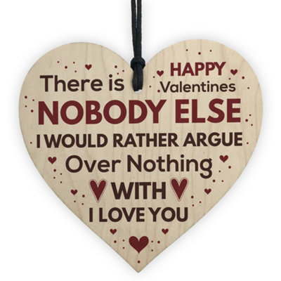Red Ocean Funny Valentines Gift For Her Valentines Gift For Him Valentines Card For Husband Wife from B&Q