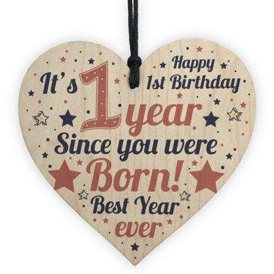 Red Ocean 1St Birthday Girl Boy One Today 1St Birthday Decoration Party 1St Birthday Card Girl Boy Keepsake