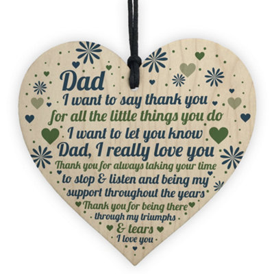 Red Ocean Dad Card Daddy Daughter Gift Birthday Gift For Dad Novelty Gifts From Son Fathers Day Thank You Presents