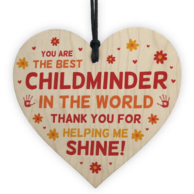 Red Ocean Personalised Thank You Gift For Childminder Teacher Leaving Nursery School Gift from B&Q