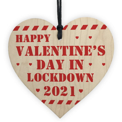 B&Q -  Valentines Day Gift For Boyfriend Girlfriend Lockdown Gift Husband Wife Keepsake