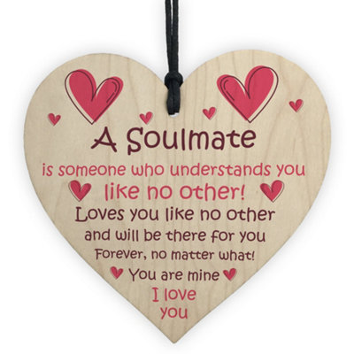 Red Ocean Valentines Anniversary Gift For Soulmate Boyfriend Girlfriend Husband Wife Keepsake from B&Q
