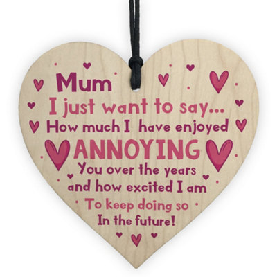 B&Q -  Funny Mothers Day Gift From Daughter Son Novelty Mother's Day Gift For Mum Gift For Her