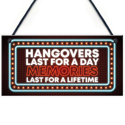 Red Ocean Funny Neon Effect Bar Sign For Man Cave Home Bar Pub Sign Vodka Gin Gift from B&Q