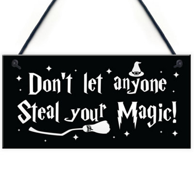 Red Ocean Novelty Magic Gifts Bedroom Motivational Sign Christmas Gift For Daughter Son Brother Sister from B&Q