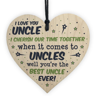 Red Ocean Birthday Christmas Gift For Uncle Super Hero Theme Novelty Uncle Gift Present From Niece Nephew from B&Q