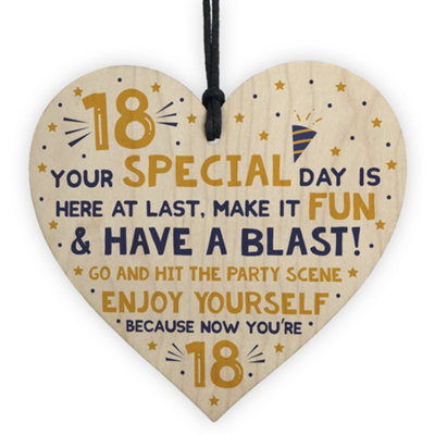 Red Ocean 18Th Card Eighteenth Birthday Gift For Daughter Son 18 Birthday Decorations from B&Q