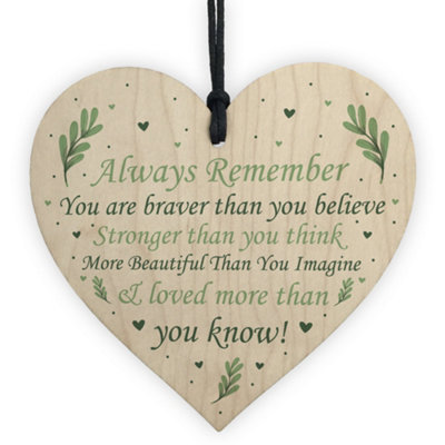 Red Ocean Best Friend Gift Motivational Sign Positive Quote Friendship Gift Special Gift For Friend Birthday from B&Q