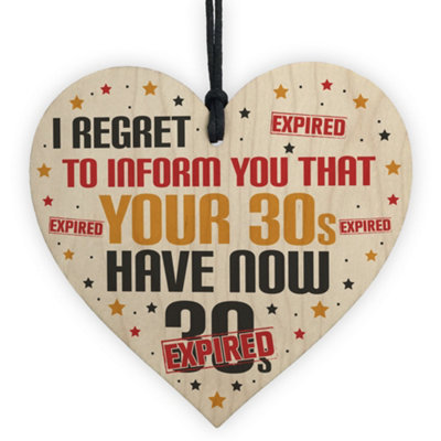 Red Ocean 40Th Birthday Novelty Gift Best Friends Friendship Funny Gifts from B&Q