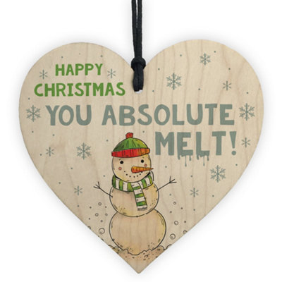 Red Ocean Happy Christmas Novelty Friends Gift Funny Friendship Xmas Gifts