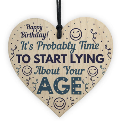 Red Ocean Funny 30Th 40Th Birthday Gift For Him Her 50Th 60Th Birthday Decorations For Men Women Keepsake from B&Q