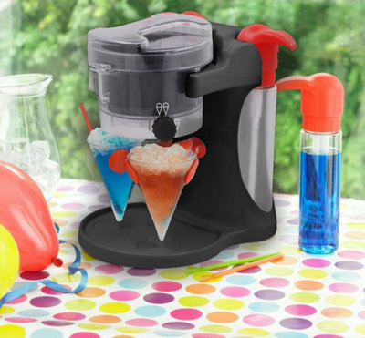 Neo Black Ice Snow Cone Slushy Maker Machine from B&Q