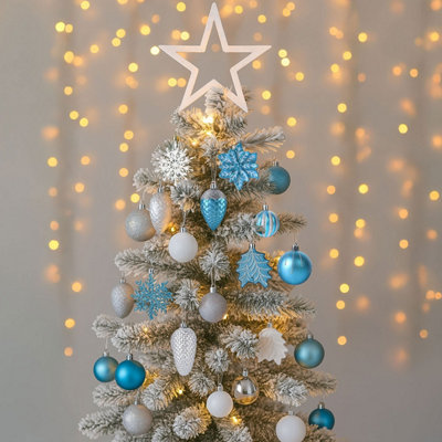 Neo 110Pcs Christmas Tree Ornaments Set from B&Q