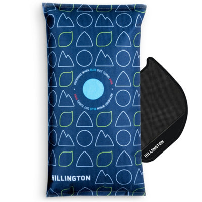 Hillington Reusable 1Kg Car Dehumidifier Bag With Anti Slip Dashboard Mat Moisture Absorber And Colour Changing Recharge Indicator from B&Q