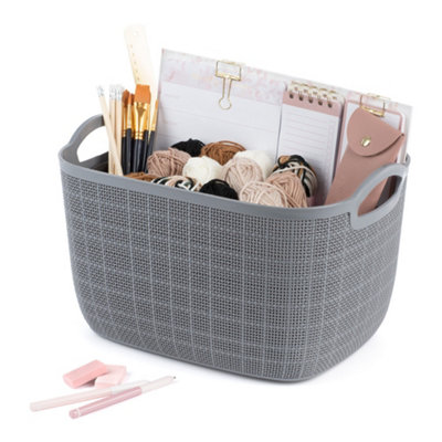 Livivo Juti Storage Basket OrganiserLarge from B&Q