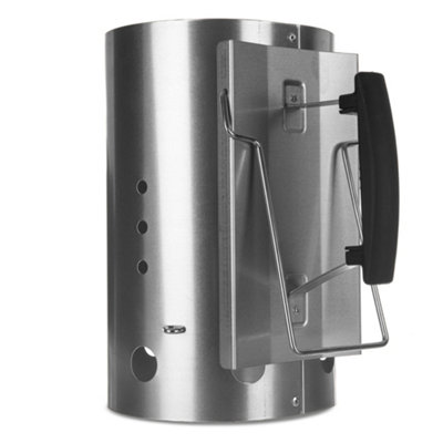 Livivo Charcoal Chimney Starter Bbq Starter With Handle For Quick Coal Lighting Fire Starter For Bbq Grills from B&Q