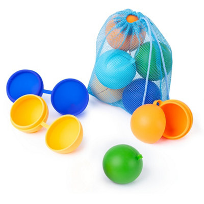 Splash 10 Reusable Water Balloons - Multicoloured