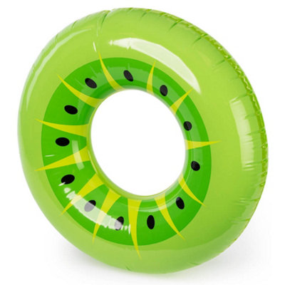 Splash Inflatable Kiwi Swim Ring 90Cm Pool Float For Adults And Teens Durable Pvc Supports 80Kg from B&Q