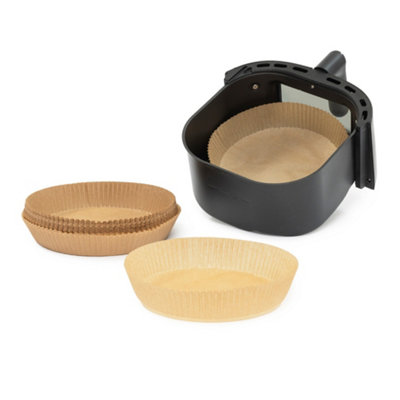 B&Q -  100 Round Air Fryer Liners Non Stick Disposable