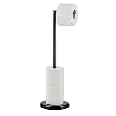 Blue CanyonDenver Toilet Roll HolderBlack from B&Q