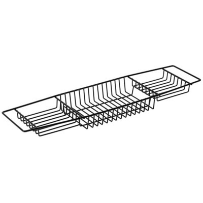 Blue CanyonOver Bath RackBlack from B&Q