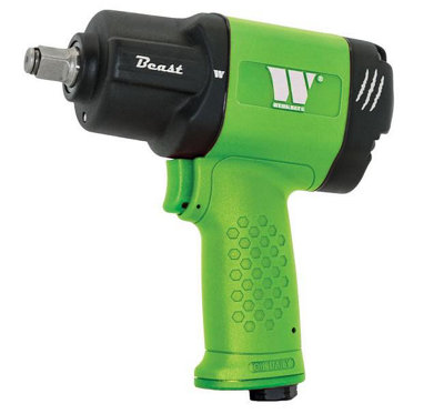 Welzh Werkzeug Air Impact Wrench 1/2" 1982Nm Green 3000-1-Ww from B&Q