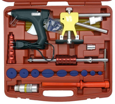  - Welzh Werkzeug Master Aluminium Auto Dent Repair Kit Repairing Minor Dents