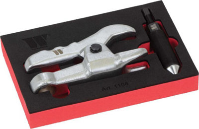 Welzh Werkzeug 8 Ton Heavy Duty Hydraulic Ball Joint Splitter 1108-Ww from B&Q