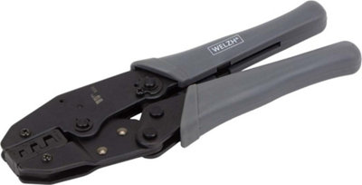 Welzh Werkzeug Ratchet Crimping Pliers 0.5-6mm For None Insulated from B&Q