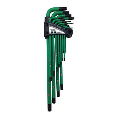 Welzh Werkzeug 13 Piece Torx Key Wrench Set T6-T50 S2 4023-Ww from B&Q