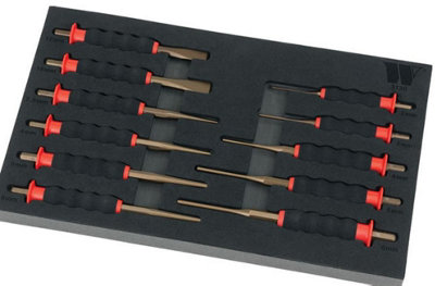 Welzh Werkzeug Punch And Chisel Master Set 11-Piece (High Grade Steel) 3130-Ww from B&Q