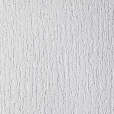 Anaglypta Vinyl Embossed Textured Sherwood White Paintable Wallpaper Rd6000 from B&Q