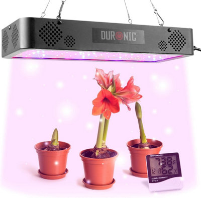 Duronic Hydroponic Growing System Glh60 Led Hanging Grow Light Systems Seed Germination Kit Indoor Garden For 7 Plants Herbs Seeds from B&Q