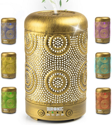 Duronic Essential Oil Diffuser Ad41 100Ml Electric Aroma Diffuser For Home Office Bedroom Spa With 7 Led Lights For Relaxing Sleep from B&Q