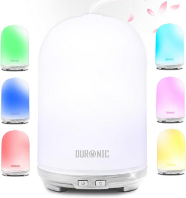 Duronic Essential Oil Diffuser Ad13 100Ml Electric Aroma Diffuser For Home Office Bedroom Spa With 7 Led Lights For Relaxing Sleep from B&Q