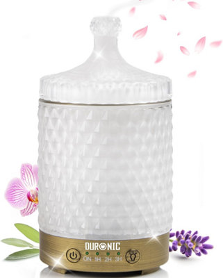 Duronic Essential Oil Diffuser Ad31 100Ml Electric Aroma Diffuser For Home Office Bedroom Spa With 7 Led Lights For Relaxing Sleep from B&Q