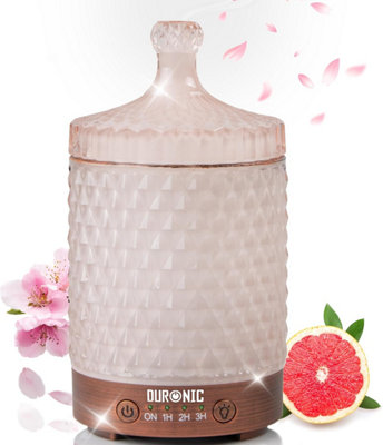 Duronic Essential Oil Diffuser Ad32 100Ml Electric Aroma Diffuser For Home Office Bedroom Spa With 7 Led Lights For Relaxing Sleep from B&Q
