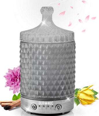 Duronic Essential Oil Diffuser Ad33 100Ml Electric Aroma Diffuser For Home Office Bedroom Spa With 7 Led Lights For Relaxing Sleep from B&Q