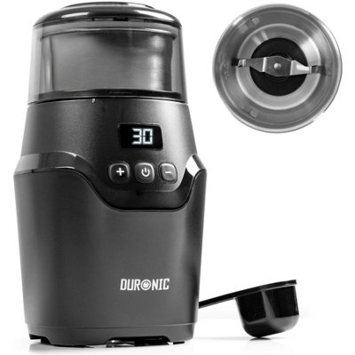 Duronic Cg550 Electric Coffee And Spice Grinder, 220Ml, 150W, Black