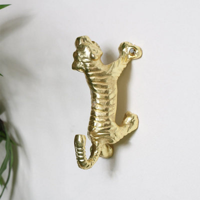 Melody Maison Gold Tiger Wall Hook from B&Q