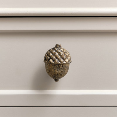 Melody Maison Bronze Acorn Drawer Knob from B&Q