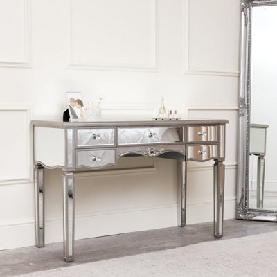Melody Maison Large Mirrored Dressing TableTiffany Range from B&Q