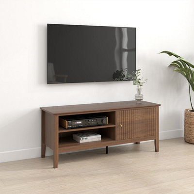 Melody Maison Large Dark Wood Tv CabinetHales Dark Wood Range from B&Q