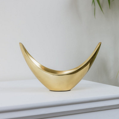 B&Q -  Gold Metal Decorative Bowl