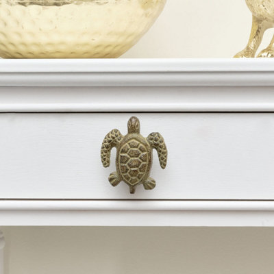 Melody Maison Antique Turtle Drawer Knob from B&Q