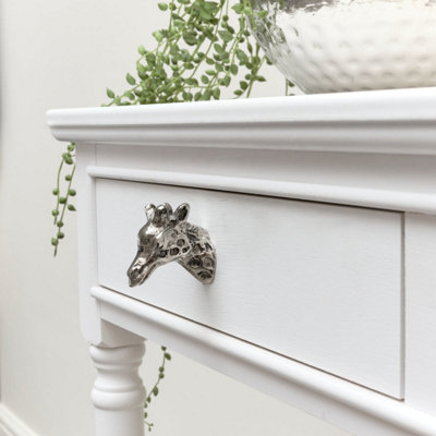 B&Q -  Silver Giraffe Drawer Knob