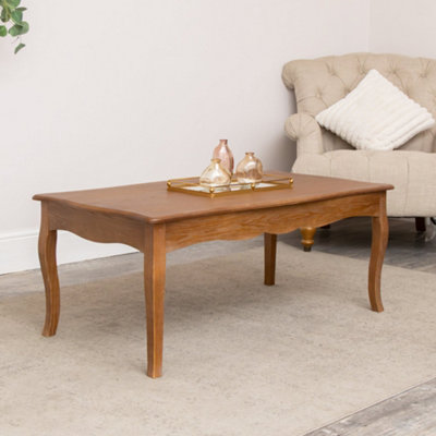 Melody Maison Dark Wood Coffee TableAshwell Range from B&Q
