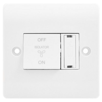 B&Q -  Cma3020 Mode 3 Pole Fan Isolator Switch With 3A Fuse